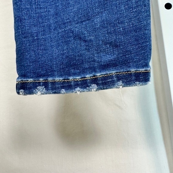 BKE Stella Mid Rise Slim Fit Straight Leg Buckle Jeans Women's Size 30x32 - Picture 12 of 15